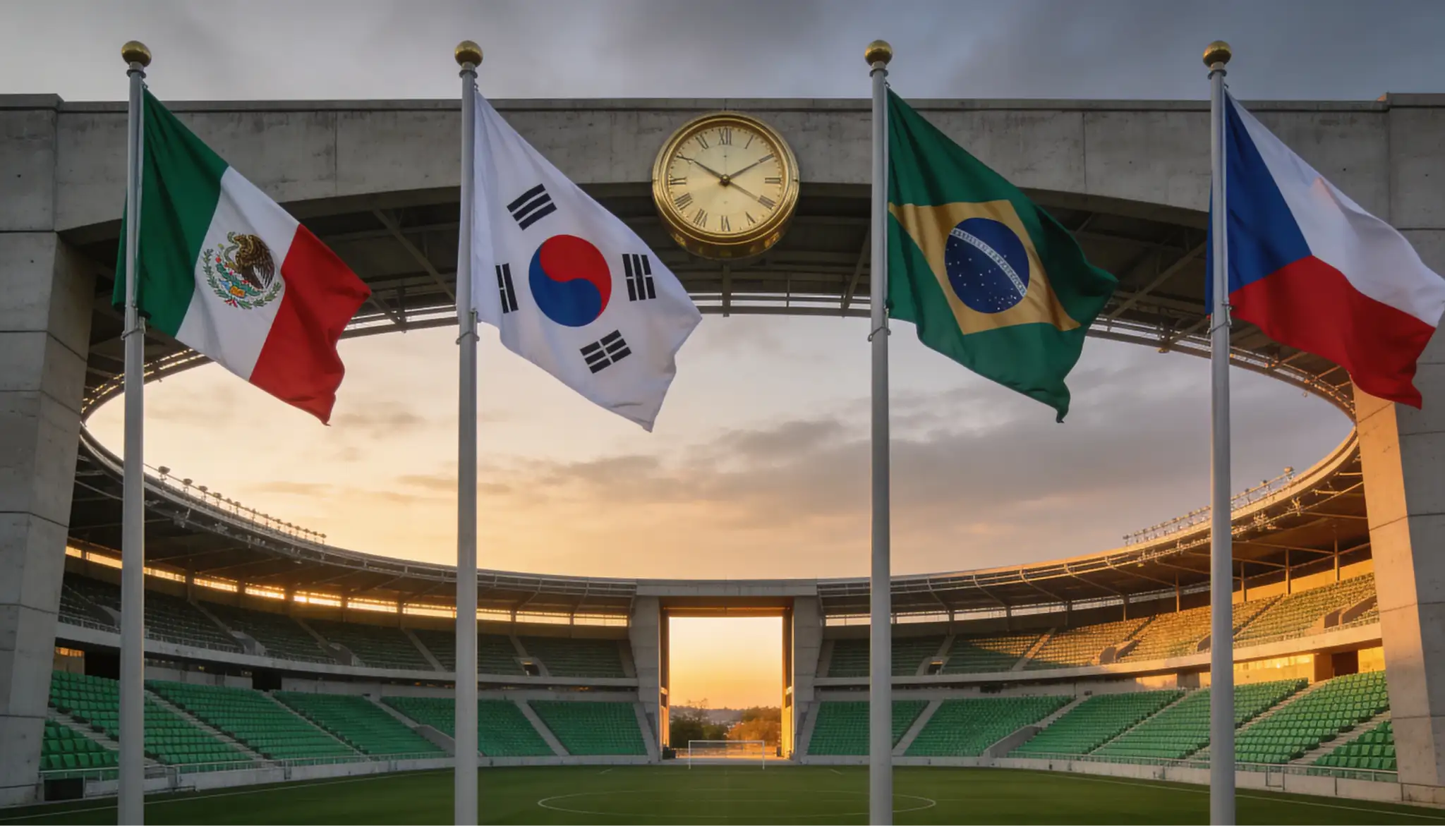 Skupina A Svjetskog prvenstva 2026 s Meksikom, Južnom Korejom, Južnoafričkom Republikom i Češkom