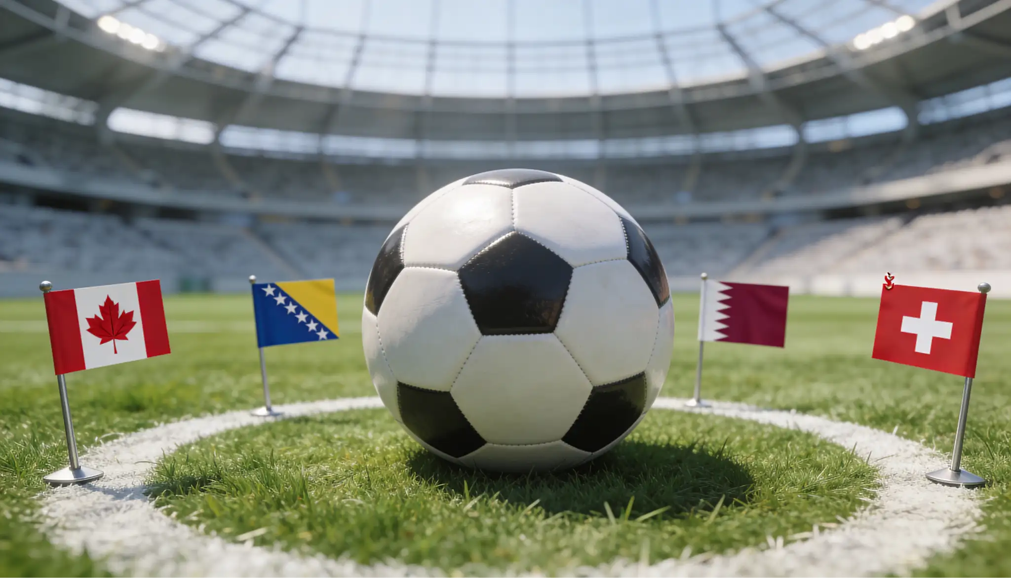 Skupina B Svjetskog prvenstva 2026 s Kanadom, Bosnom i Hercegovinom, Katarom i Švicarskom