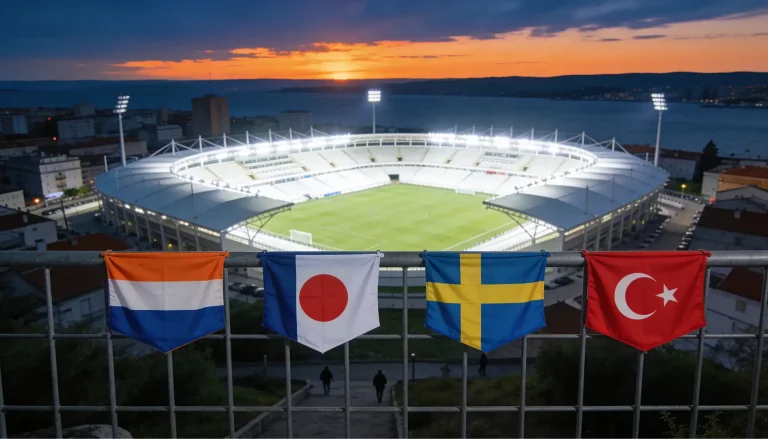 Skupina F Svjetskog prvenstva 2026 s Nizozemskom, Japanom, Švedskom i Tunisom